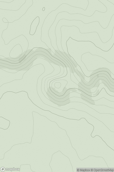 Thumbnail image for Sugarloaf Hill [South East England] showing contour plot for surrounding peak